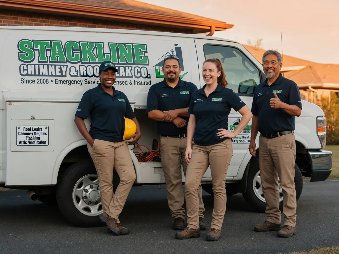 Chimney flashing repair company in Shepherd, MI